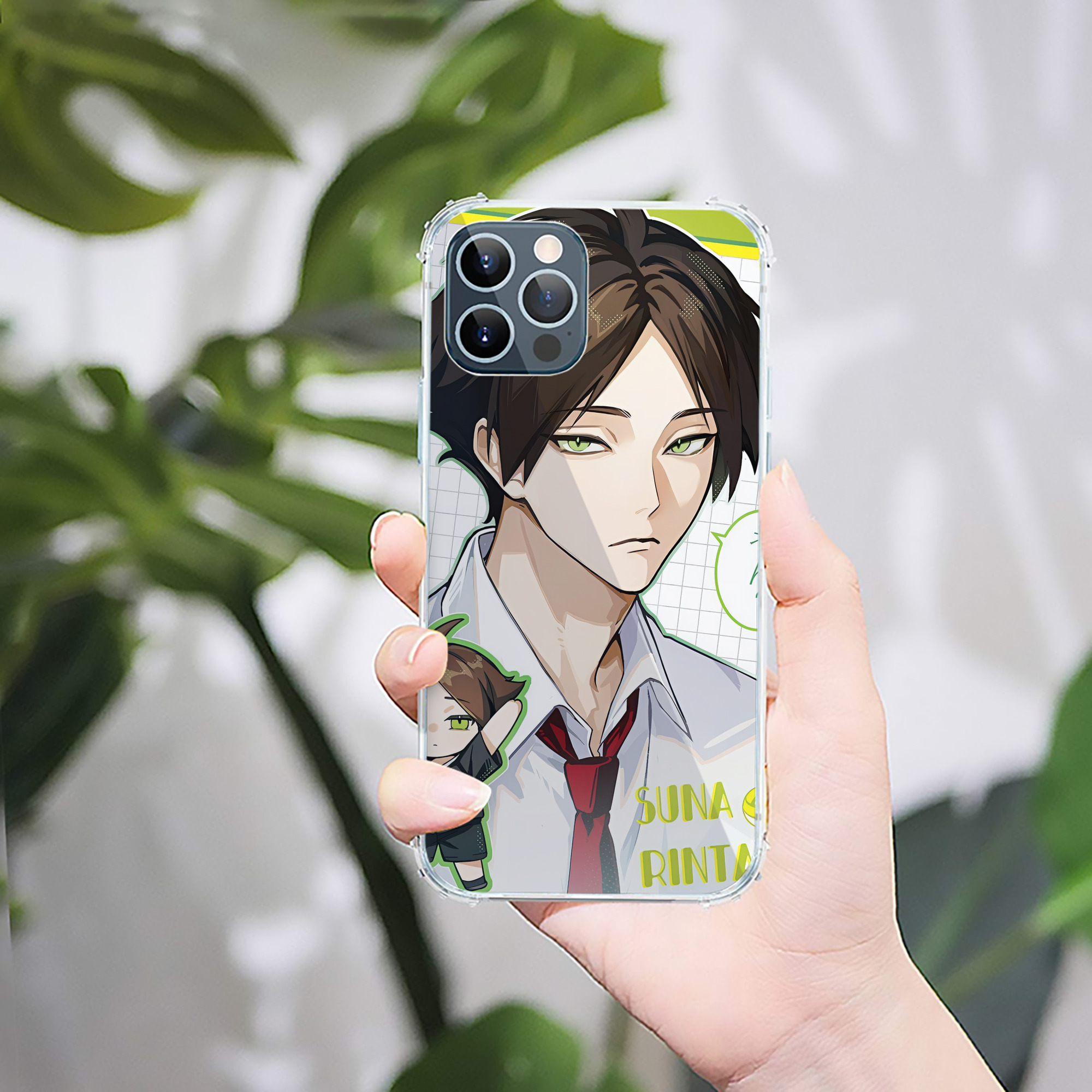 （画像用） ハイキュー!! Haikyu!! 【iPhone 12シリーズ対応】透明スマホケース（クリアソフトケース）